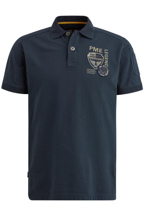 PME legend short sleeve polo pique